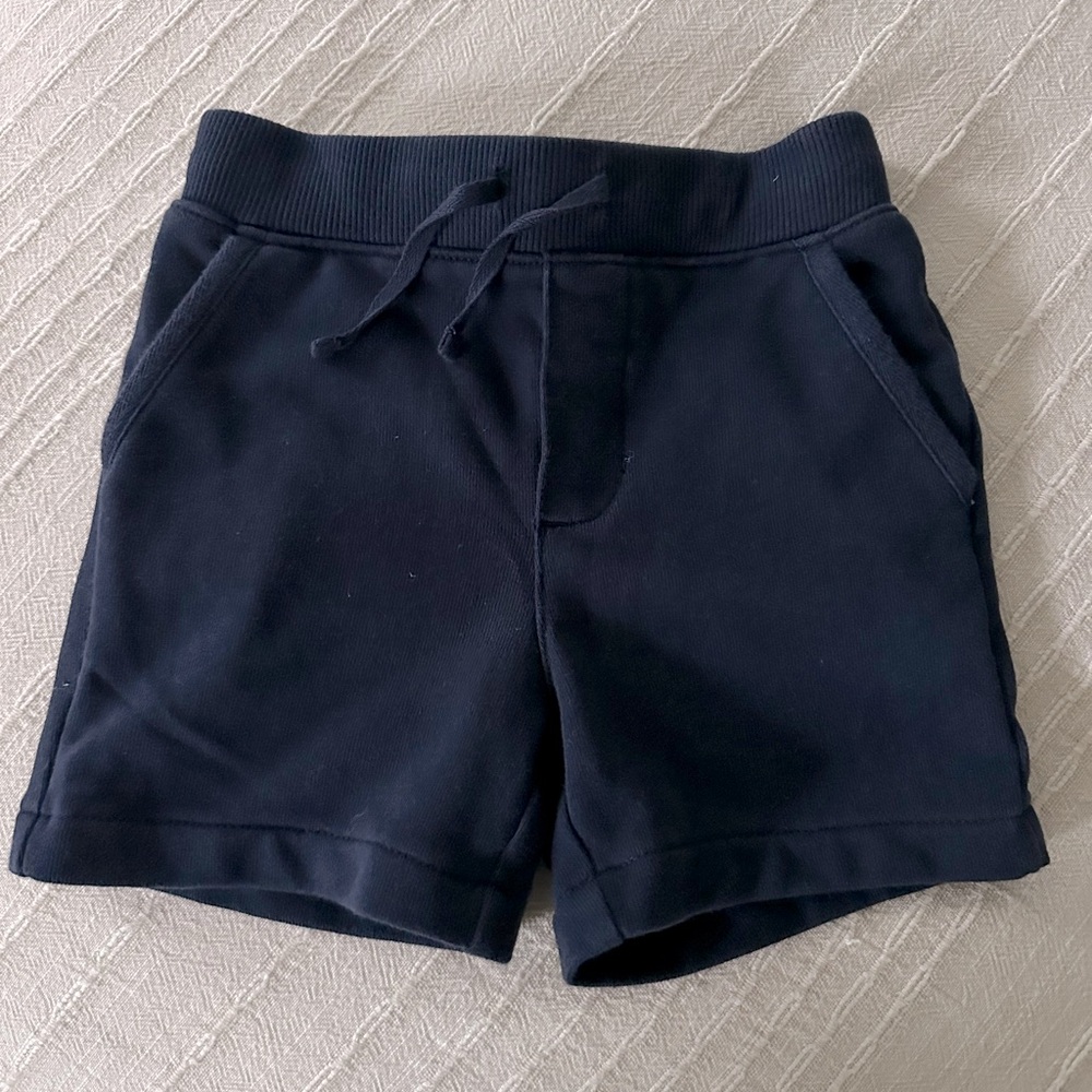 Janie and Jack Navy toddler shorts